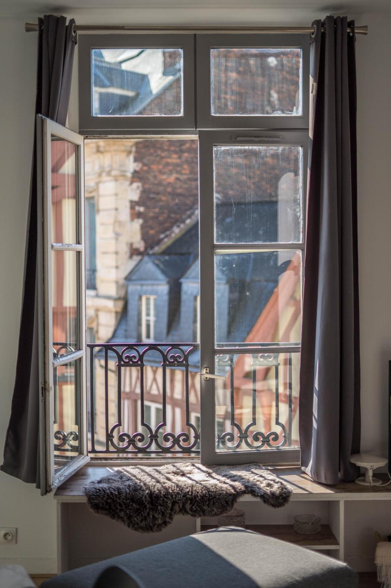 Charming City Center Flat Rouen Eksteriør billede