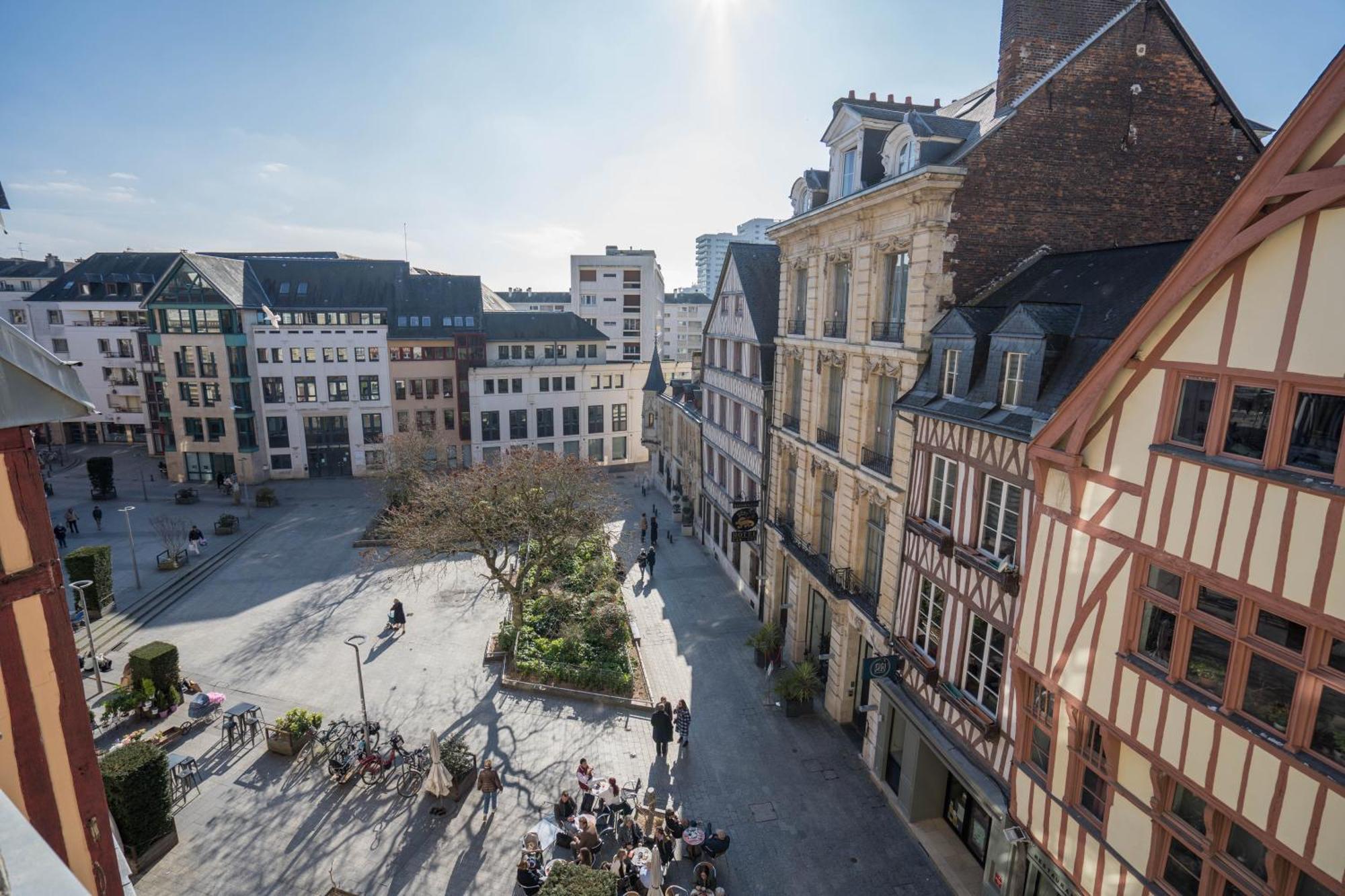 Charming City Center Flat Rouen Eksteriør billede