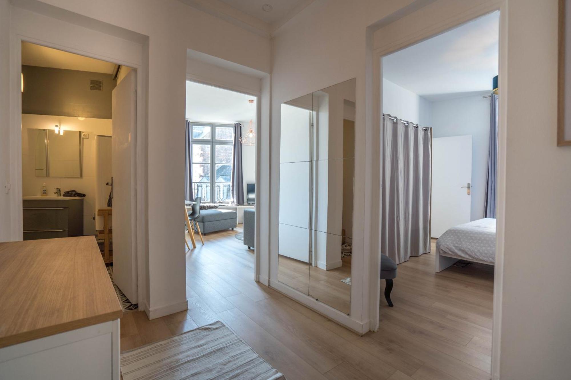Charming City Center Flat Rouen Eksteriør billede